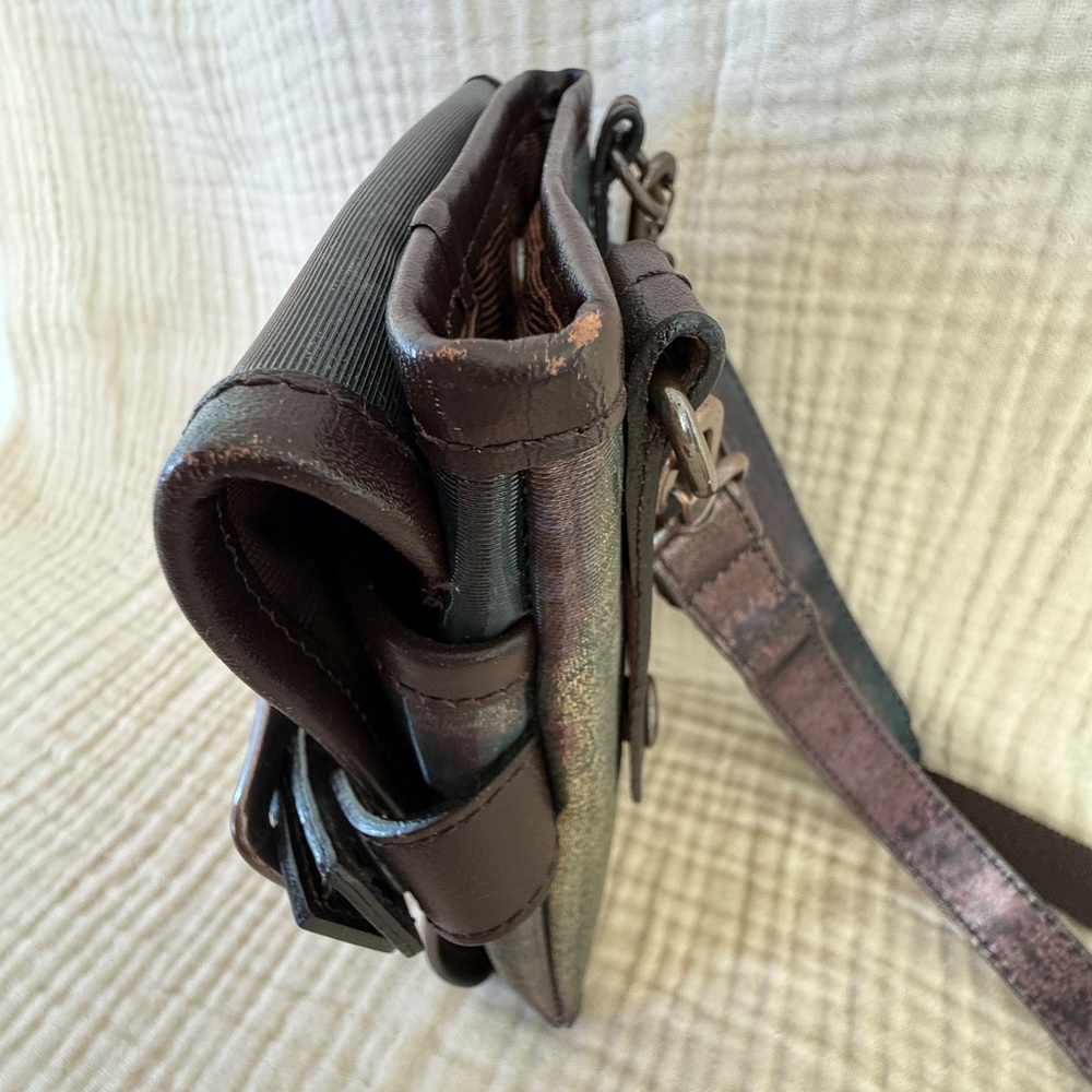 Jean Paul Gaultier Vintage 1995 V Cyber Bag, 2Way Shoulder or Crossbody - Picture 16 of 16